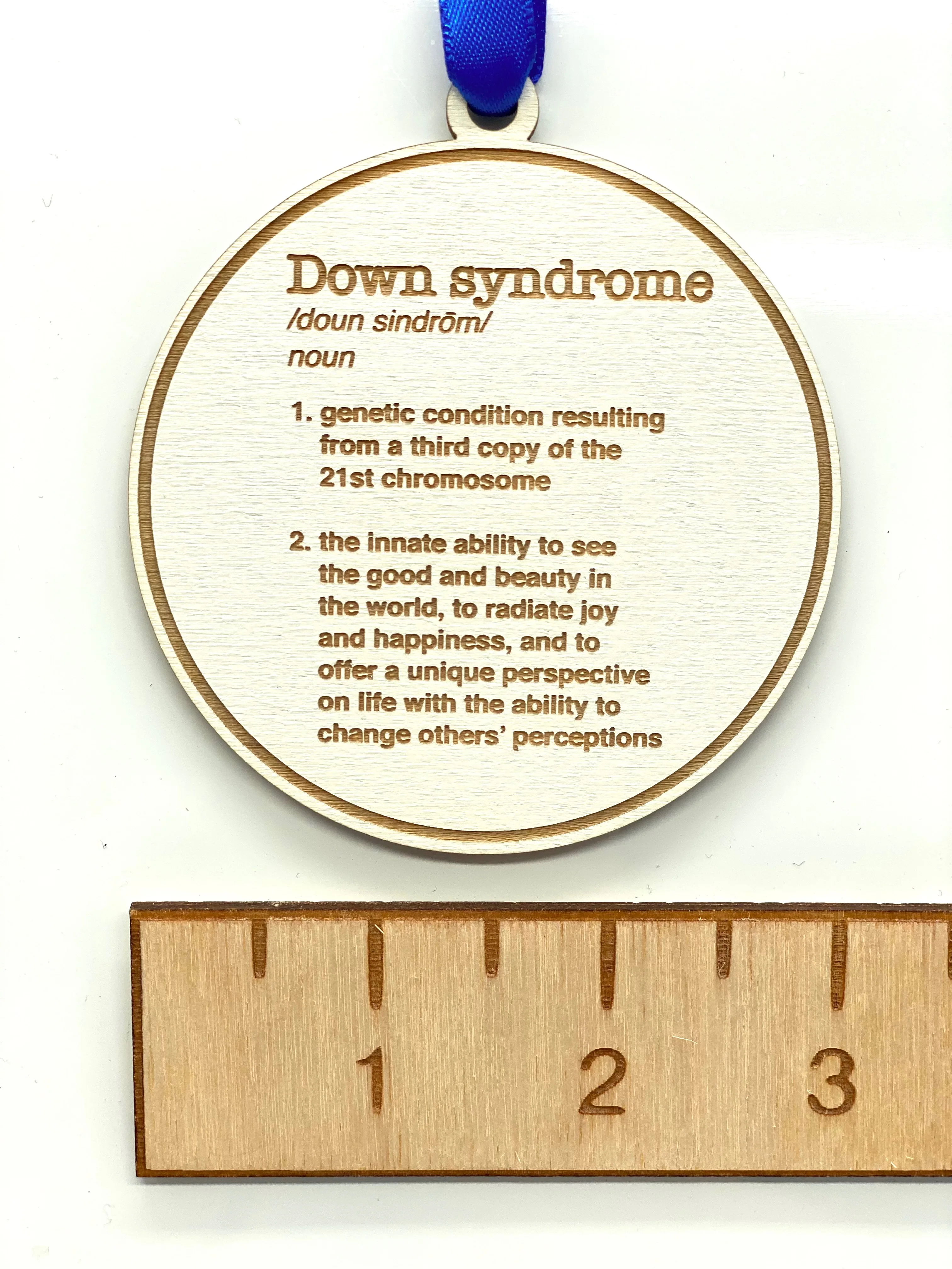 Down Syndrome Definition Ornament - Image 5