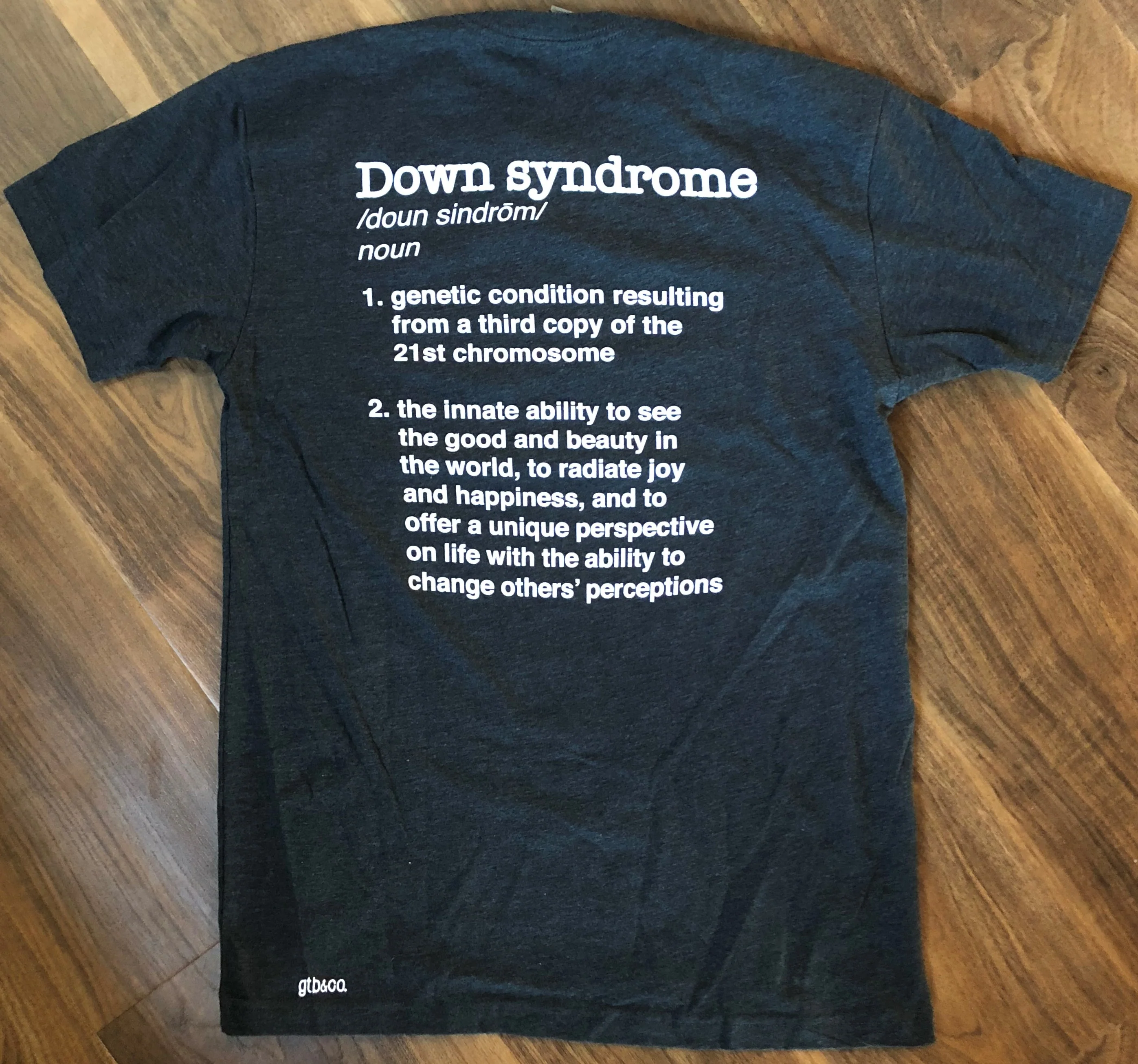 Down Syndrome Love T-Shirt - Image 3