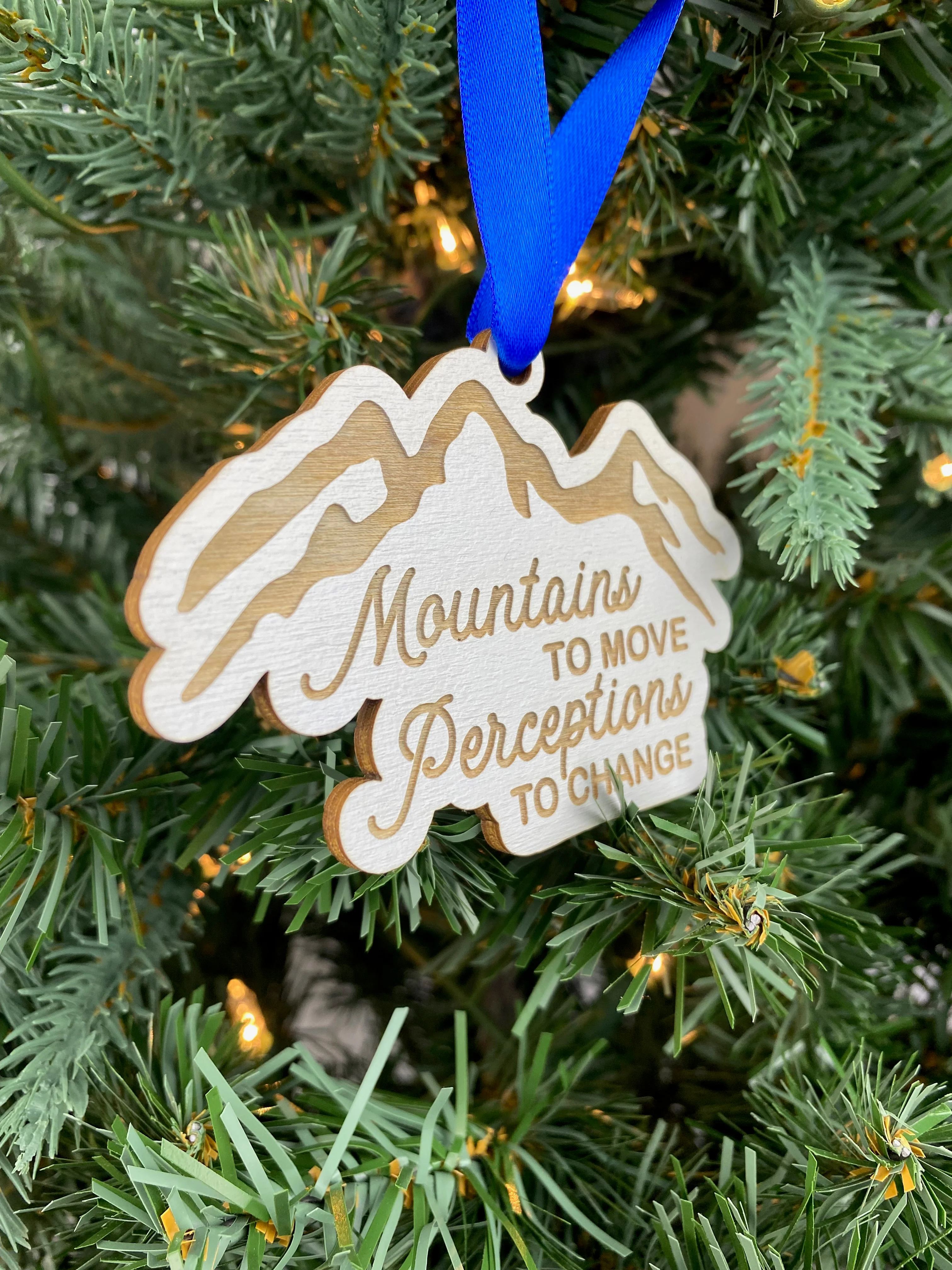 Mountains to Move Perceptions to Change Ornament - Image 3